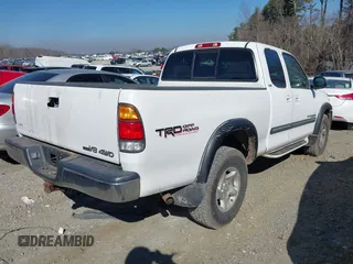 2003 Toyota Tundra SR5 with VIN 5TBBT44133S360948, listed as a IAAI auction lot 41660040 with 213,974 mi miles and . Bid and sale history available at DreamBid. Image 4.