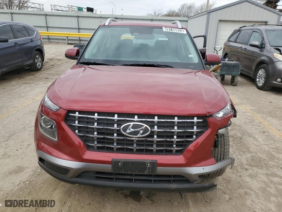 2024 Hyundai Venue SEL with VIN KMHRC8A39RU291721, listed as a Copart auction lot 49740025 with NaN miles and Clean Title. Bid and sale history available at carsss.com. Image 5.