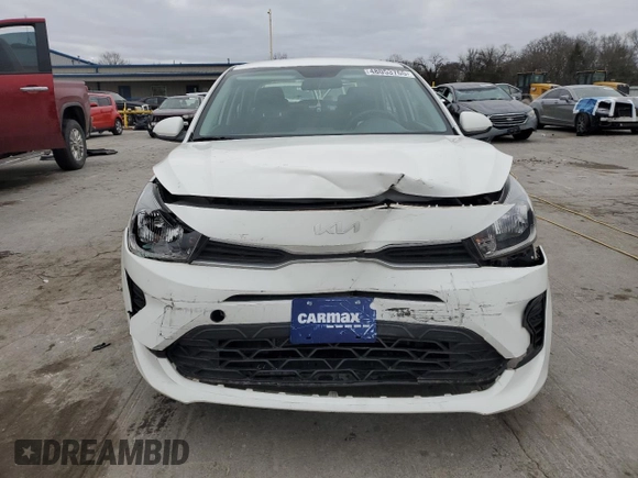 2022 Kia Rio S with VIN 3KPA24AD3NE481660, listed as a Copart auction lot 48053765 with 31,501 mi miles and Salvage Title. Bid and sale history available at carsss.com. Image 5.