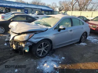 2015 Subaru Legacy 2.5i Limited with VIN 4S3BNBJ61F3071627, listed as a Copart auction lot 88430185 with 57,503 mi miles and Salvage Title. Bid and sale history available at carsss.com. Image 1.