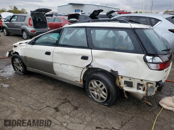 2000 Subaru Legacy Outback z VIN 4S3BH6752Y7648304, wystawiony jako Copart lot #77252914 z przebiegiem Nie podano mil oraz Szkoda całkowita • Salvage title. Historia ofert i sprzedaży dostępna na DreamBid. Obrazek 2.
