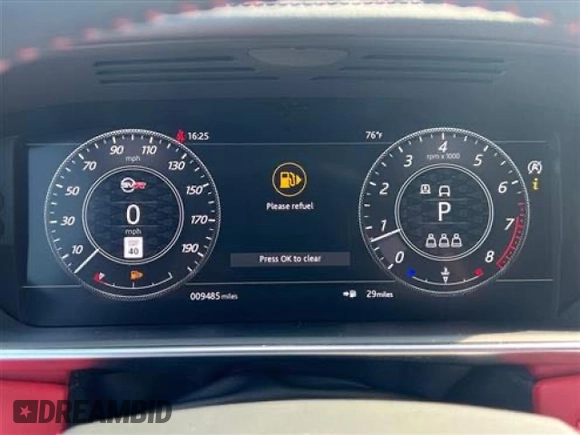 2022 Land Rover Range Rover Sport SVR z VIN SALWZ2RE6NA244093, wystawiony jako Copart lot #59608885 z przebiegiem 9 485 mil mil oraz Szkoda całkowita • Salvage title. Historia ofert i sprzedaży dostępna na DreamBid. Obrazek 8.