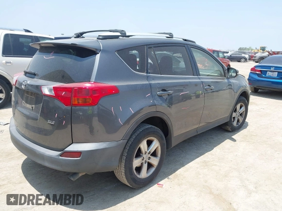 2013 Toyota RAV4 XLE with VIN JTMWFREV6DD006093, listed as a IAAI auction lot 42316323 with 218,589 mi miles and . Bid and sale history available at DreamBid. Image 4.