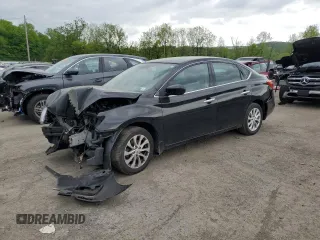 2018 Nissan Sentra SV z VIN 3N1AB7AP1JL621161, wystawiony jako Copart lot #56903095 z przebiegiem 81 398 mil mil oraz Szkoda całkowita • Salvage title. Historia ofert i sprzedaży dostępna na DreamBid. Obrazek 1.