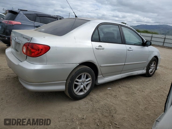 2004 Toyota Corolla CE with VIN 1NXBR32E04Z222122, listed as a Copart auction lot 54275545 with 243,325 mi miles and Clean Title. Bid and sale history available at DreamBid. Image 3.