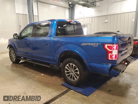 2018 Ford F-150 XL with VIN 1FTEW1EP9JFC13253, listed as a Copart auction lot 47623045 with 71,108 mi miles and Salvage title. Bid and sale history available at DreamBid. Image 2.