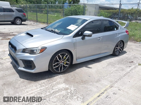 2021 Subaru WRX STI with VIN JF1VA2E66M9822014, listed as a IAAI auction lot 42499316 with 55,625 mi miles and . Bid and sale history available at DreamBid. Image 17.