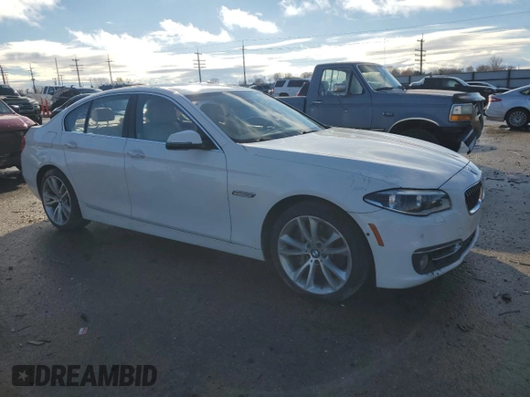 2014 BMW 5 Series 535d with VIN WBAXA5C54ED689148, listed as a Copart auction lot 86774904 with 96,454 mi miles and Salvage Title. Bid and sale history available at carsss.com. Image 4.