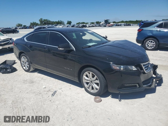 2018 Chevrolet Impala LT with VIN 2G1105S35J9120224, listed as a Copart auction lot 49606485 with 121,739 mi miles and Salvage Title. Bid and sale history available at DreamBid. Image 4.