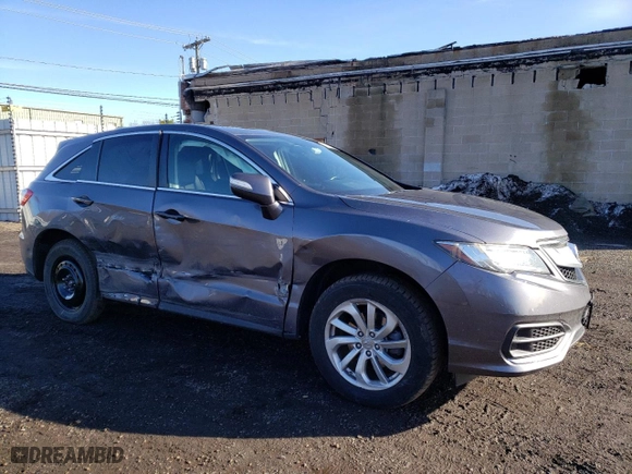 2017 Acura RDX w/Technology Pkg with VIN 5J8TB4H54HL027938, listed as a Copart auction lot 47322005 with 114,936 mi miles and Salvage Title. Bid and sale history available at carsss.com. Image 4.
