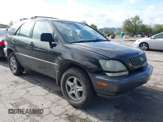 2000 Lexus RX 300 with VIN JT6HF10U9Y0162237, listed as a IAAI auction lot 41741505 with 211,527 mi miles. Bid and sale history available at carsss.com. Image 1.