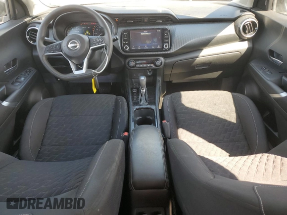 2022 Nissan Kicks SV with VIN 3N1CP5CV7NL491953, listed as a Copart auction lot 50599755 with 43,173 mi miles and Salvage Title. Bid and sale history available at DreamBid. Image 8.