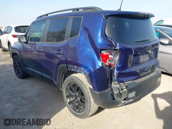 2018 Jeep Renegade Latitude z VIN ZACCJABBXJPH92586, wystawiony jako IAAI lot #41698075 z przebiegiem 44 434 mil mil oraz . Historia ofert i sprzedaży dostępna na DreamBid. Obrazek 3.