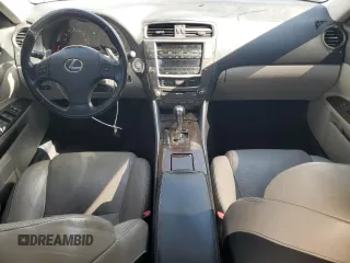 2009 Lexus IS 250 z VIN JTHCK262595030377, wystawiony jako Copart lot #53465685 z przebiegiem 130 757 mil mil oraz Szkoda całkowita • Salvage title. Historia ofert i sprzedaży dostępna na DreamBid. Obrazek 8.