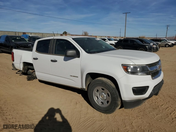 2020 Chevrolet Colorado 2WD Work Truck with VIN 1GCGSBEA1L1112942, listed as a Copart auction lot 41421395 with 105,851 mi miles and Salvage Title. Bid and sale history available at carsss.com. Image 4.
