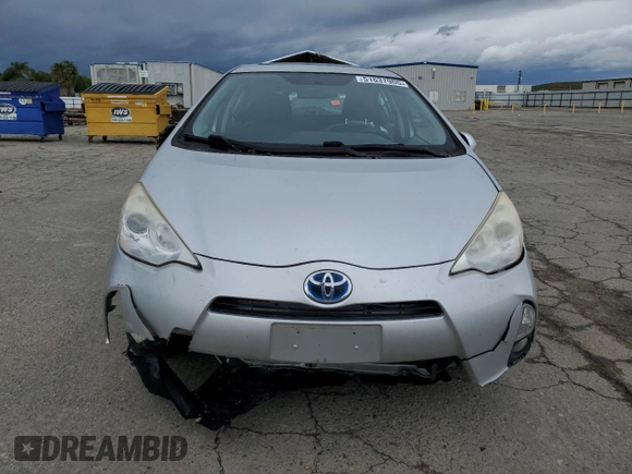 2013 Toyota Prius One with VIN JTDKDTB35D1046462, listed as a Copart auction lot 51637905 with 147,588 mi miles and Salvage Title. Bid and sale history available at DreamBid. Image 5.
