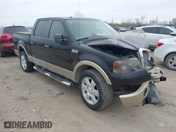 2008 Ford F-150 XLT with VIN 1FTPW12VX8FB25950, listed as a IAAI auction lot 41769407 with 203,269 mi miles and . Bid and sale history available at DreamBid. Image 1.