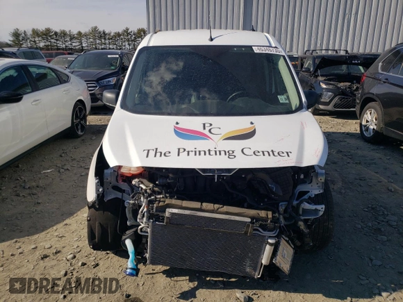 2022 Ford Transit Connect XL with VIN NM0LS7S23N1512090, listed as a Copart auction lot 46346735 with 12,739 mi miles and Salvage title. Bid and sale history available at DreamBid. Image 5.