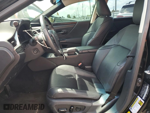 2020 Lexus ES 300h with VIN 58AD21B11LU004549, listed as a Copart auction lot 53437965 with 77,406 mi miles and Salvage title. Bid and sale history available at DreamBid. Image 7.