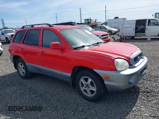 2004 Hyundai Santa Fe GLS with VIN KM8SC13D34U638662, listed as a IAAI auction lot 42126589 with 196,428 mi miles. Bid and sale history available at carsss.com. Image 1.