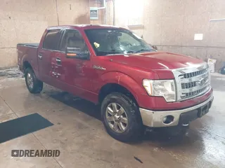 2014 Ford F-150 XL with VIN 1FTFW1EF8EKE88010, listed as a IAAI auction lot 41522921 with 117,918 mi miles. Bid and sale history available at carsss.com. Image 1.