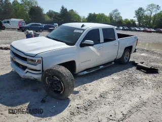 2017 Chevrolet Silverado 1500 LT with VIN 3GCUKREC6HG172396, listed as a Copart auction lot 54610295 with 167,905 mi miles and Salvage Title. Bid and sale history available at DreamBid. Image 1.