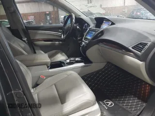 2016 Acura MDX w/Tech with VIN 5FRYD4H40GB017297, listed as a IAAI auction lot 41899975 with 95,757 mi miles. Bid and sale history available at carsss.com. Image 5.
