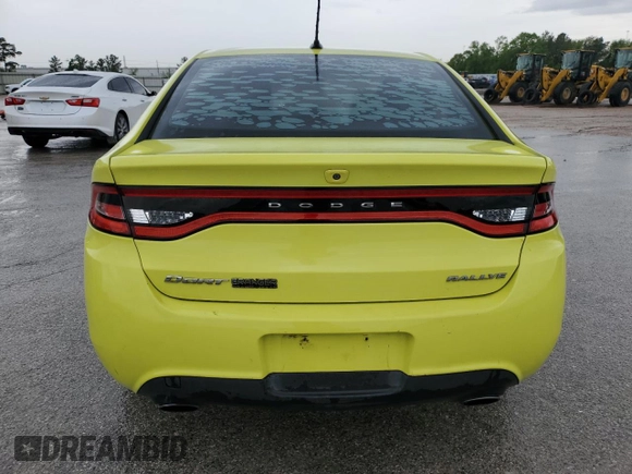 2013 Dodge Dart SXT with VIN 1C3CDFBA3DD231620, listed as a Copart auction lot 50455615 with 145,107 mi miles and Salvage Title. Bid and sale history available at carsss.com. Image 6.