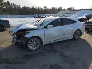 2014 Hyundai Azera Limited with VIN KMHFH4JGXEA420495, listed as a Copart auction lot 44743355 with 168,856 mi miles and Salvage Title. Bid and sale history available at carsss.com. Image 1.