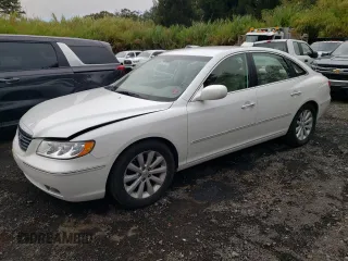 2010 Hyundai Azera GLS with VIN KMHFC4DD4AA513796, listed as a Copart auction lot 59782965 with 56,958 mi miles and Salvage title. Bid and sale history available at DreamBid. Image 1.