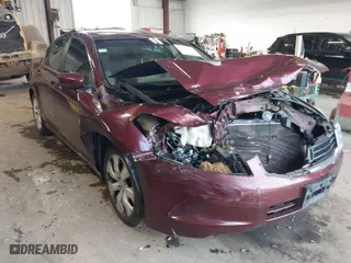 2008 Honda Accord Sdn EX-L with VIN 1HGCP26808A115691, listed as a IAAI auction lot 41890250 with 132,029 mi miles. Bid and sale history available at carsss.com. Image 1.