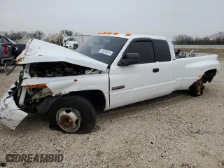 2001 Dodge Ram 3500 with VIN 1B7MC33781J536158, listed as a Copart auction lot 43433515 with 124,856 mi miles and Salvage Title. Bid and sale history available at carsss.com. Image 1.