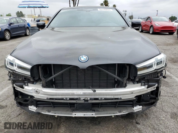 2023 BMW 5 Series 530e with VIN WBA13AG01PCM24624, listed as a Copart auction lot 55149855 with 26,022 mi miles and Salvage title. Bid and sale history available at DreamBid. Image 5.
