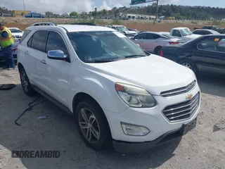 2016 Chevrolet Equinox LTZ with VIN 1GNALDEK6GZ102462, listed as a IAAI auction lot 42106237 with 170,591 mi miles. Bid and sale history available at carsss.com. Image 1.