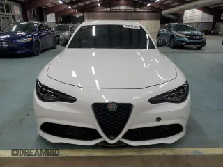 2019 Alfa Romeo Giulia Ti Sport with VIN ZARFANBN7K7600768, listed as a Copart auction lot 73277804 with 120,017 mi miles and Salvage Title. Bid and sale history available at carsss.com. Image 5.