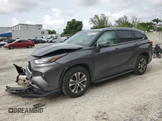 2023 Toyota Highlander L z VIN 5TDKDRAH0PS014073, wystawiony jako Copart lot #59988545 z przebiegiem 43 092 mil mil oraz Szkoda całkowita • Salvage title. Historia ofert i sprzedaży dostępna na DreamBid. Obrazek 1.