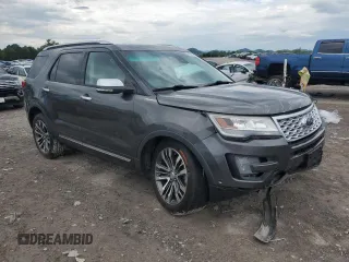 2016 Ford Explorer Platinum with VIN 1FM5K8HT6GGB58210, listed as a Copart auction lot 54358305 with 182,986 mi miles and Salvage Title. Bid and sale history available at DreamBid. Image 4.