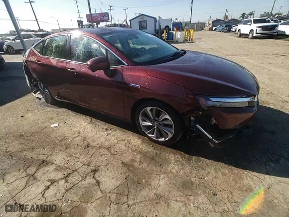 2018 Honda Clarity Plug-In Hybrid with VIN JHMZC5F10JC015124, listed as a Copart auction lot 65124603 with 84,471 mi miles. Bid and sale history available at carsss.com. Image 10.