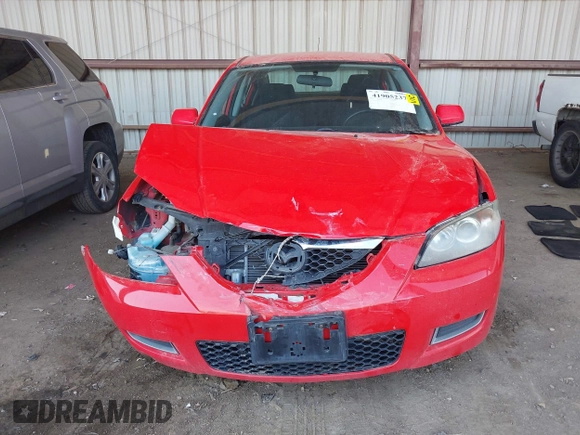 2007 Mazda 3 i Sport with VIN JM1BK32F971713246, listed as a IAAI auction lot 41905237 with 153,896 mi miles. Bid and sale history available at carsss.com. Image 12.
