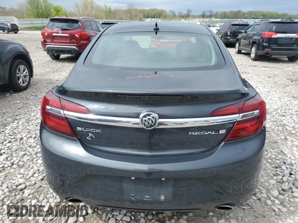 2014 Buick Regal Premium I with VIN 2G4GN5EX9E9312524, listed as a Copart auction lot 54327475 with 108,401 mi miles and Clean Title. Bid and sale history available at DreamBid. Image 6.