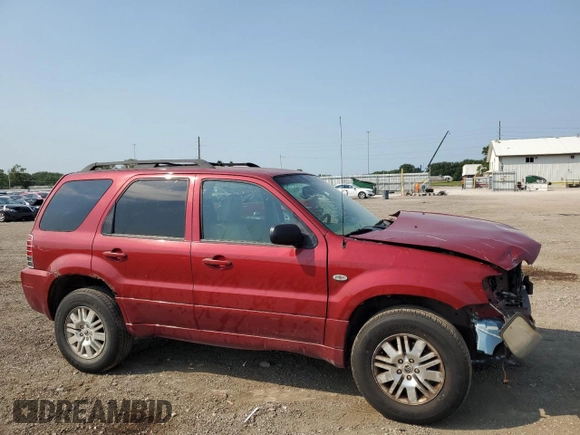 2006 Mercury Mariner Luxury with VIN 4M2YU57146KJ07465, listed as a Copart auction lot 62532264 with 126,009 mi miles and Salvage title. Bid and sale history available at DreamBid. Image 4.