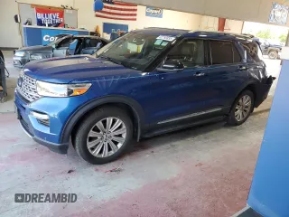 2020 Ford Explorer Limited z VIN 1FMSK8FH8LGA12919, wystawiony jako Copart lot #62793835 z przebiegiem 60 316 mil mil oraz Szkoda całkowita • Salvage title. Historia ofert i sprzedaży dostępna na DreamBid. Obrazek 1.
