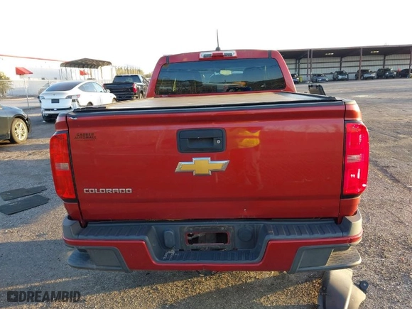 2015 Chevrolet Colorado 4WD Z71 with VIN 1GCGTCE31F1207882, listed as a IAAI auction lot 41728080 with 89,231 mi miles. Bid and sale history available at carsss.com. Image 16.