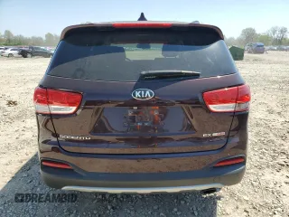 2016 Kia Sorento EX with VIN 5XYPHDA17GG032812, listed as a Copart auction lot 54104335 with 134,976 mi miles and Clean Title. Bid and sale history available at carsss.com. Image 6.