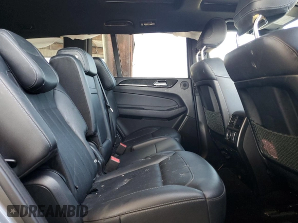 2018 Mercedes-Benz GLS with VIN 4JGDF6EE7JB087310, listed as a Copart auction lot 59005482 with 37,277 mi miles. Bid and sale history available at carsss.com. Image 6.