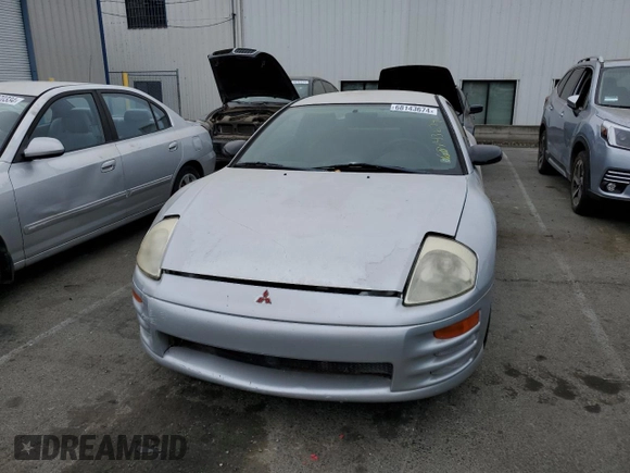 2000 Mitsubishi Eclipse RS with VIN 4A3AC34G2YE038345, listed as a Copart auction lot 68143674 with 223,846 mi miles and Salvage Title. Bid and sale history available at carsss.com. Image 5.