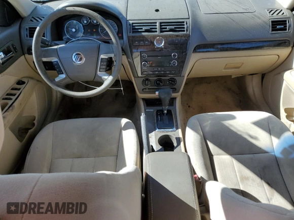 2009 Mercury Milan с VIN 3MEHM07Z79R621324, выставлен на аукционе Copart как лот 56986235 с пробегом 217 742 миль миль и Чистый • Clean title. История ставок и продаж доступна на DreamBid. Изображение 8.