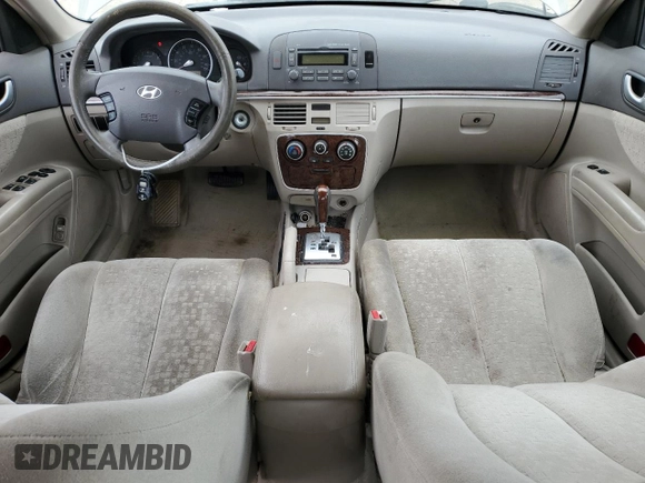 2007 Hyundai Sonata GLS with VIN 5NPET46C67H294247, listed as a Copart auction lot 54448745 with 217,280 mi miles and Clean Title. Bid and sale history available at DreamBid. Image 8.