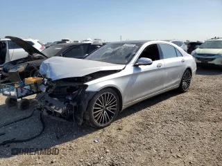 2018 Mercedes-Benz S with VIN WDDUG6EB7JA373919, listed as a Copart auction lot 52158955 with Not Provided miles and Salvage Title. Bid and sale history available at carsss.com. Image 1.