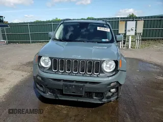 2017 Jeep Renegade Latitude with VIN ZACCJBBB9HPF91665, listed as a Copart auction lot 58564845 with 159,524 mi miles and Salvage title. Bid and sale history available at DreamBid. Image 14.
